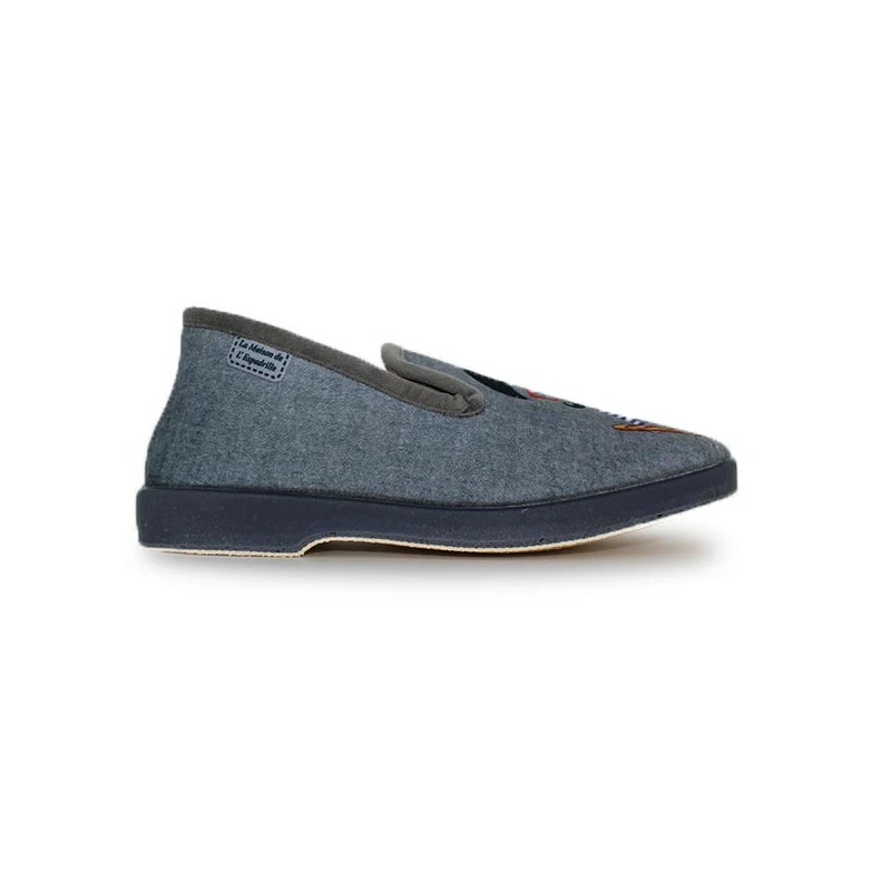 LA MAISON DE L'ESPADRILLE Charentaises Homme 7728 3 LA MAISON DE L'ESPADRILLE Charentaises Homme 7728