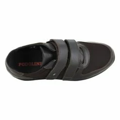 PODOLINE Chaussures Velcro Pour Homme Alfano -chaussures Soldes alfano 4