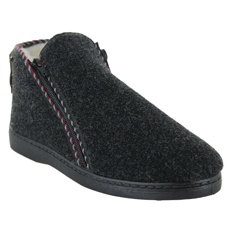 FARGEOT Chaussons Fermés Pour Homme Zipla 4 FARGEOT Chaussons Fermés Pour Homme Zipla – Image 2